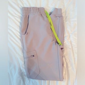 Women’s Zamora Jogger Scrub Pants, Fog (light purple/gray) color